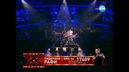 The X Factor Bulgaria 2011 - Рафи и Любо (15.11.11)