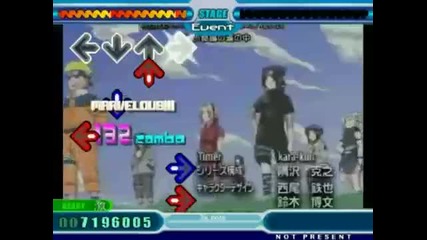 naruto stepmania 4th Opening 