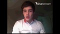 One Direction - Liam Payne прави Видео Чат - част 1/6 от 08.03.12.