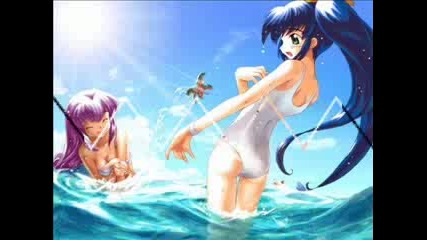 Sexy Anime Girls Beach