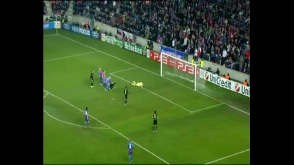 Виктория - Барселона 0:2 страхотен 201 гол на messi !