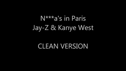 Jay-z ft. Kanye West - Niggas In Paris
