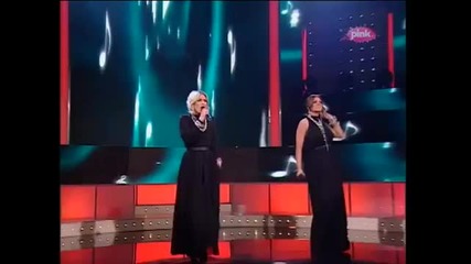Ivana Pavkovic i Vanja Mijatovic - Poljubi me (zvezde granda) 2013 # Превод
