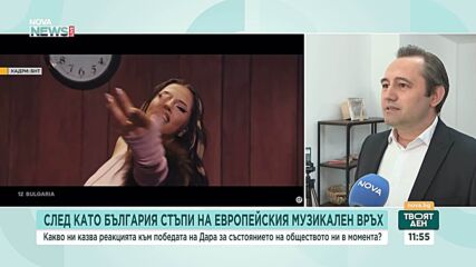 Психолог анализира обществените реакции след успеха на DARA на Евровизия