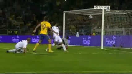 07.09.2010 Швеция 1 - 0 Сан Марино първи гол на Златан Ибрахимович 