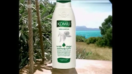 Реклама на шампоана Komili с Pelin Karahan Аслъ от Мечтатели 