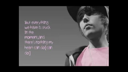 Lyrics + Превод ~ Justin Bieber - Stuck in the moment 