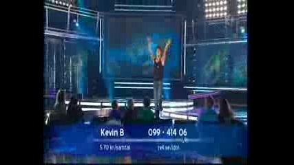 Kevin Borg - Gimme Gimme Gimme - Idol 2008 Sweden