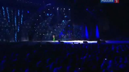 Макsим - Лучшая ночь Live Tv Россия 2010 Песня года 2009 