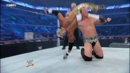Wwe Smackdown 10/7/09 Rey Mysterio Vs Chris Jericho for the Intercontinental Shampionship 1/2