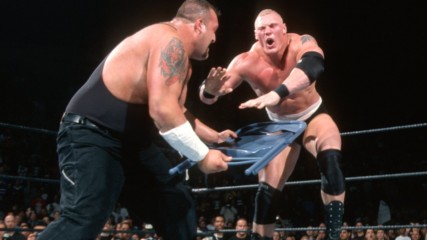 Paul Heyman betrays Brock Lesnar by helping Big Show: Survivor Series 2002