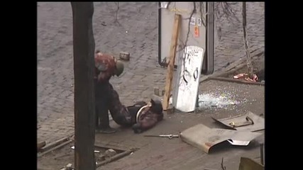 Гражданската война в Украйна, снайперисти на Беркут в Киев