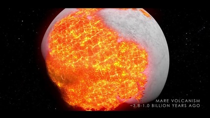 Nasa - Еволюция на луната