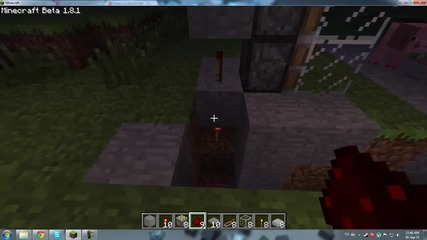 Minecraft:stickypiston Door Tutorial