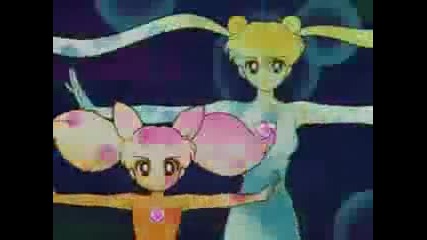 Sailor Moon And Sailor Chibi Moon Crisis Make Up Italiano (super Potere Supremo, Vieni a Me) 