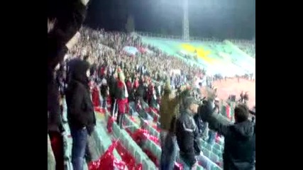 Цска-левски 28.10.2011 сектор Г отправя поздрав към гонзо