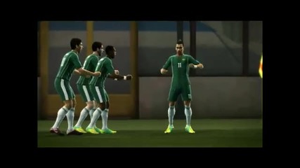 Neymar Bailando- Ai Se Eu Te Pego Pes 2012
