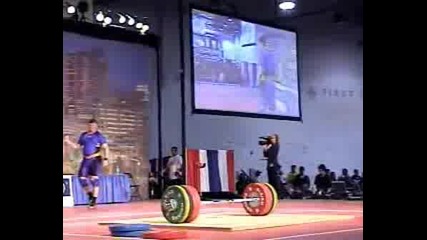 Velichko Cholakov 250kg Tlaskane