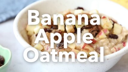 Banana Apple Oatmeal (grain-free)