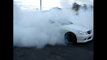 Mercedes Cls63 Burnout