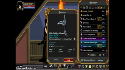 Aqw Chrono Warlord Item's