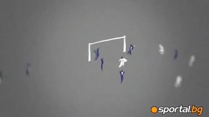 Анимация на Гарет Бейл срещу Интер 