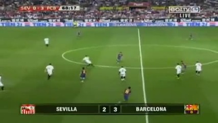 Sevilla vs Barcelona 2 - 3 All Goals and Full Highlights 08.05.2010 [hq]
