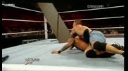 Wwe Raw 2010 Randy Orton vs John Cena Tables Match