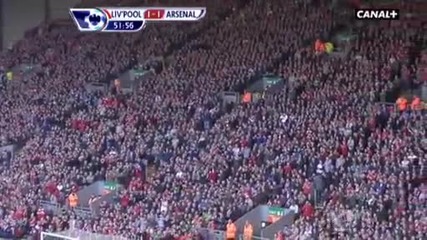 Ван Перси разплака Ливърпул на Анфийлд ! Ливърпул - Арсенал 1:2