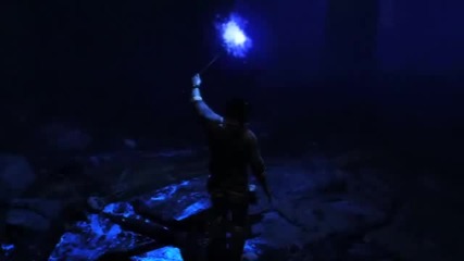 Uncharted 2 Among Thieves Blue Cave Gameplay 