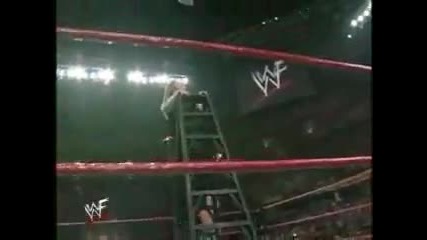 Wwf First Tag Team Ladder Match, No Mercy 99 