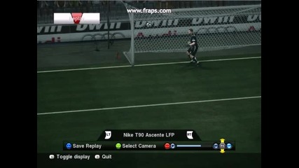Pro Evolution Soccer 2010 - Пряк свободен на Роналдо и яко спасяване 