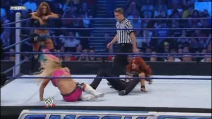Smackdown 2009/09/04 Maria & Eve vs Nataya & Layla
