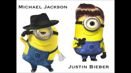Michael Jackson - Slave 2 The Rhythm - ft. Justin Bieber (minion Version)