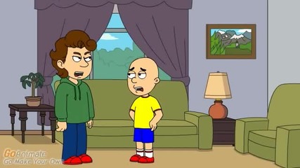 caillou Gets Grounded For Smoking