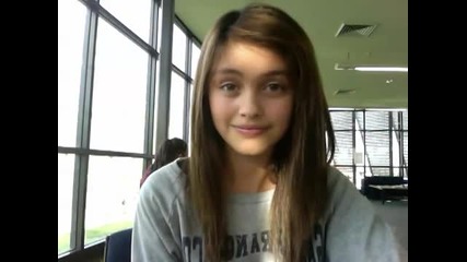 Girl with a funny talent.