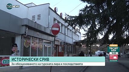 Исторически срив на турската лира