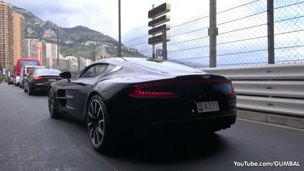 Aston Martin One-77 - Звук и Ускорение