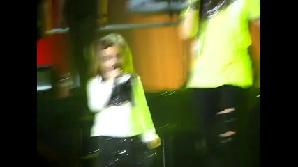Demi Lovato - _this is Me_ - Manchester, Nh 10_29_09 (brings up little girl)