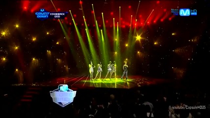 (hd) Exid - I feel good (comeback stage) ~ M Countdown (23.08.2012)