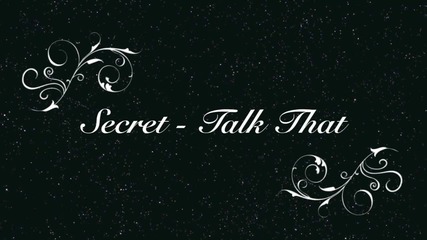 Secret - Talk That lyrics