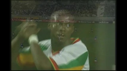 Сенегал - Франция 1:0 (голът на Папа Буба Диоп) 2002 World Cup (сп 2002) 