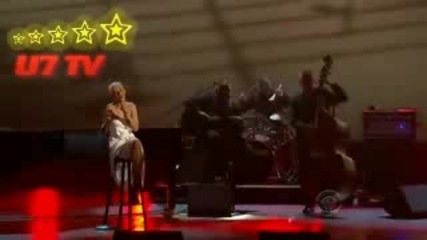 Christina Aguilera 2009 Grammy Nominations Concert Live Performances