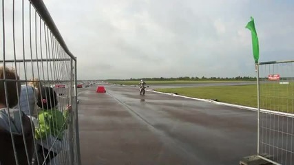 Supermoto 2010 Hd before final start Saaremaa Viro Eesti Sky Plus Motorsport Weekend 
