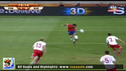 World Cup 2010 Чили 1 - 0 Швейцария 