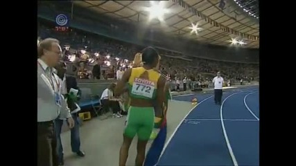 800м Жени(финал Берлин)пoбедител - Caster Semenya