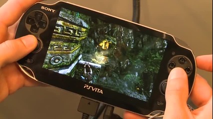 Gamescom 2011: Uncharted: Golden Abyss - Ancient Temple Gameplay Part 2