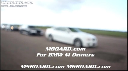 Lamborghini Gallardo vs Bmw M6