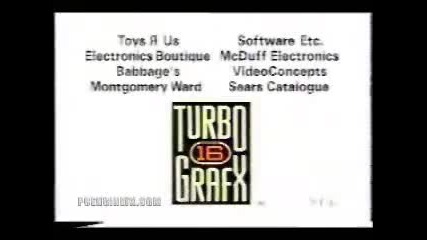Turbo Grafx 16 Реклама 