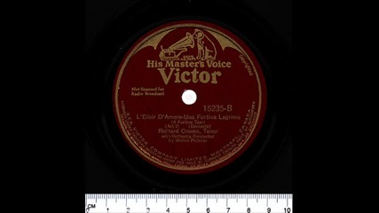 Richard Crooks - Una Furtiva Lagrima - 1937 